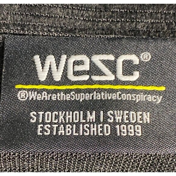NWT Wesc Unisex Black Corduroy Shirt Jacket Mens M / womens L unisex - Picture 5 of 10